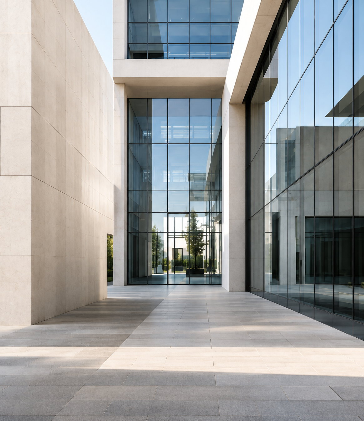 Arquitectura corporativa contemporánea que representa la organización como estructura