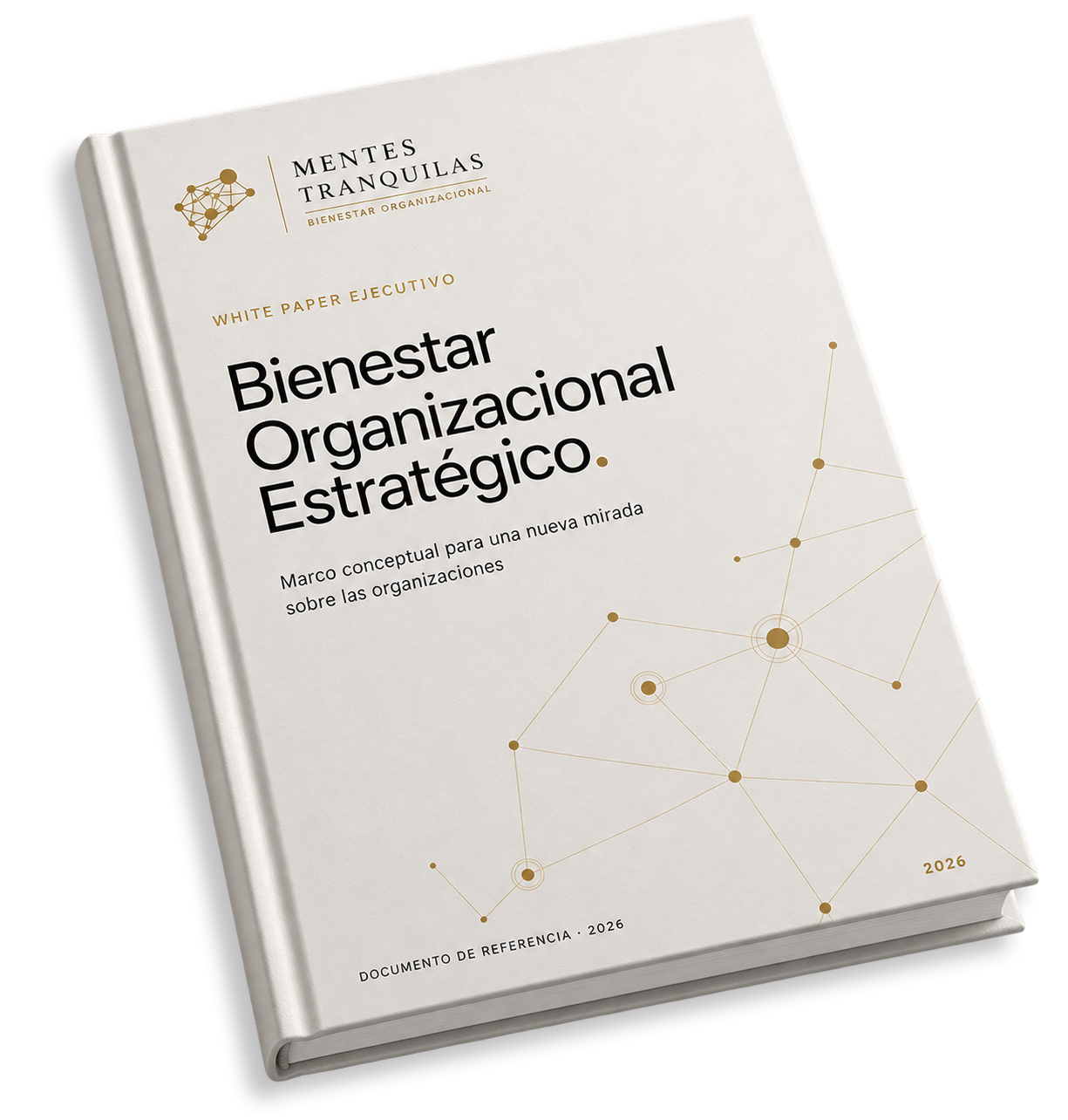 Portada del White Paper Ejecutivo Bienestar Organizacional Estratégico de Mentes Tranquilas